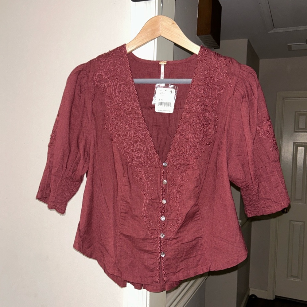 🩷FIRM PRICE🩷 Free people Blouse